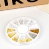 JERRY Nail Art Materials Deco Parts Gold Silver Mix Gold Silver Parts