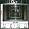 Prison Jail Bars Banner Backdrop Crime Police Mugshot Cell Theme