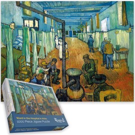 Van Gogh's View from The Ward - A 1000 Pieces Jigsaw Puzzle Capturing The Chaos and Humanity of Recovery for Adults