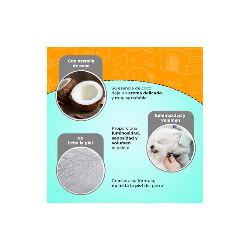 Fancy Pets Expert Shampoo para Perro con Pelo Blanco con