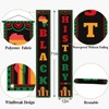 Black History Month Front Door Banner February Black Pride Juneteenth