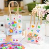 1700Pcs Foam Stickers Foam Shape Sticker Heart Star Sticker,Multicolour