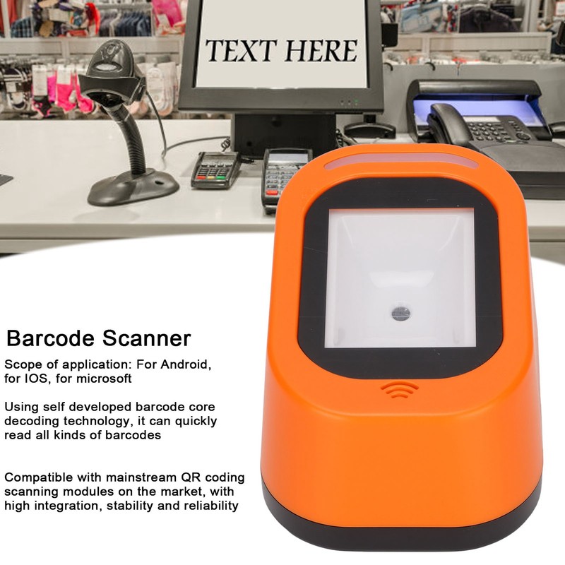 Barcode Scanner Fast Reading Stable Reliable Fast Reading Convenient Practical