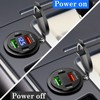 Qidoe 66W 12V USB Outlet, 4 Port Dual PD &