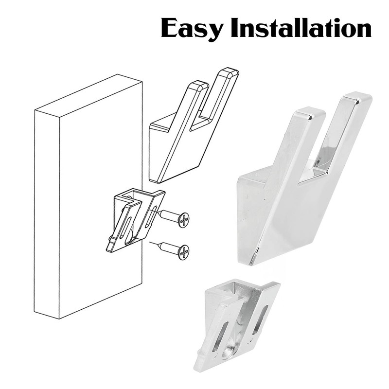 RV Coat Hooks Wall Mounted 2 Pcs RV Coat Hooks