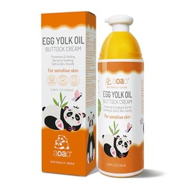 AOAO Crema para la dermatitis del pañal del bebé con óxido de zinc, previene y cura la dermatitis del pañal del recién nacido, repara la piel seca y a