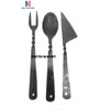 Forged Blacksmith Medieval Dining Hall Eating Utensils Viking Feastware By