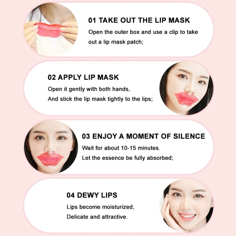 Máscara Labial Hidratante 60g Pares Reduce Arrugas