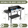 Bestfire 2 Burner Propane Stove Outdoor Camping Gas Stoves 150,000
