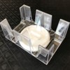 2 Deck/6 Deck Card Tray, Smooth Plastic Rotating Canasta Card
