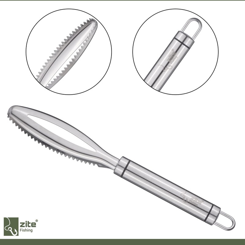 Zite Fishing Fish Scoop Set - 2-Piece for Easy Removal