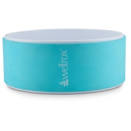 WELLROX 13-Inch Yoga Circle Wheel, Back Cracker, Yoga Wheel for Back Pain & Stretching, Wheel Foam Roller, Back Wheel Roller, Yoga Tools (Green)