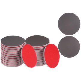 sourcing map 40pcs 5 Inch Sanding Sponge Set 2000 Grit 3000 Grit Hook and Loop Sanding Disc Wet/Dry Polishing for Car Wood Drywall Metal