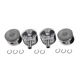 DNJ P939.40 Oversize Piston Set for 1994-2004 / Toyota / 4Runner, T100, Tacoma / 2.7L / DOHC / L4 / 16V / 2694cc / 3RZFE