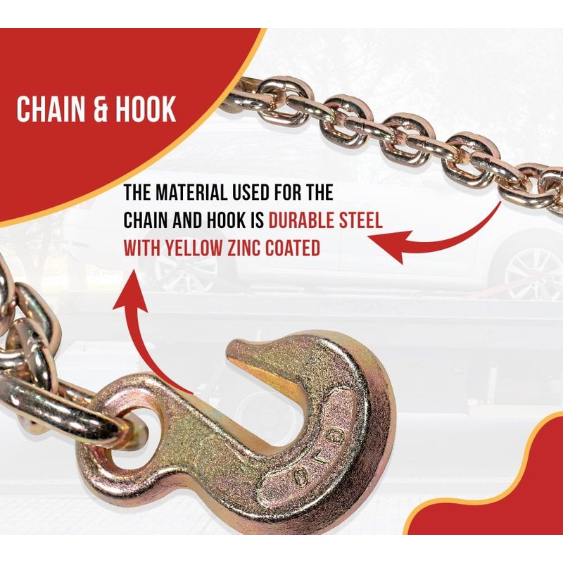 Mytee Products 2 Pack 2” Replacement Ratchet with Chain Anchor