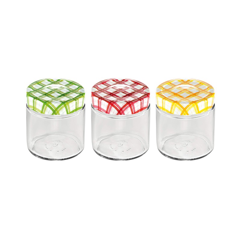 Tescoma Preserving Jars 125 Ml, 6 Pcs Della Casa, Assorted