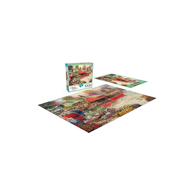 Buffalo Games - Quiet Cove - Rompecabezas de 1000 Piezas