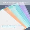 30 Carpetas, Archivador De Plástico, Documento Tamaño Oficio