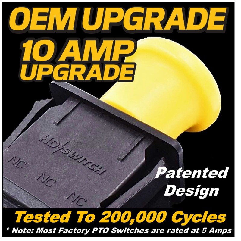 HD Switch Clutch PTO Switch fits Toro Exmark 116-0124 -