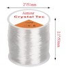 328ft 0.8 mm Clear Bead Cord Bracelet Beading Thread Crystal