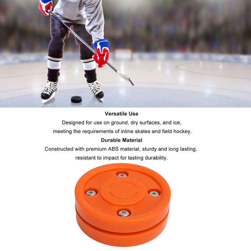 Roller Hockey Puck Professional Versatile Sturdy Excellent Control Training Hockey