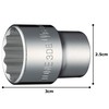 Tone HP3DB-22 Socket (12 corner), 3/8 inch (9.5 mm) Insertion