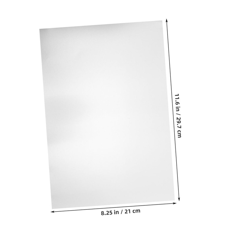 Gadpiparty 3Pcs Decorative Aluminum Sheet for Sublimation Metal Blank Engraving