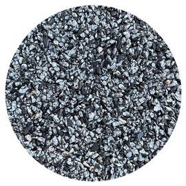 WHOLESALE Natural Semi Tumbled Gemstone Chips, Crushed Mini Crystals, Undrilled Crystal Chips (Snowflake Obsidian, 0.25 Pound)