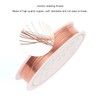 tooloflife Tarnish Resistant Bare Copper Wire Roll for Crafts Beading