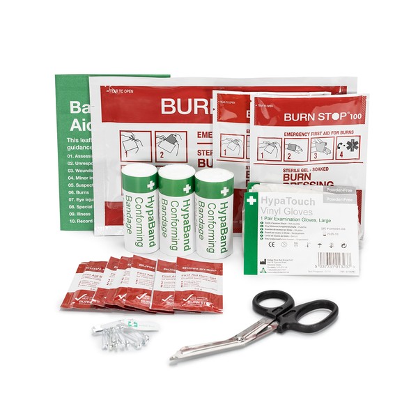 Safety First Aid Group HypaSoothe Burns Kit Refill, Medium