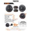2 SP Audio SPTW-18 SP TW18 Tweeter with 25 Watt