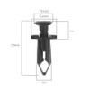 Vkinman Plastic Fender Clips Body Rivets Replacement for Honda Rancher