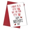 Close to the Bone Funny Rude Mothers Day Greeting Card