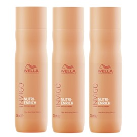 Nutri Enrich Deep Nourishing Shampoo Invigo Wella Professionals with Goji Berries 250 ml = 750 ml Pack of 3