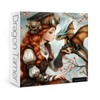 Magic Woman Dragon Puzzles for Adults 1000 Pieces, Fantasy Vintage