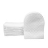 FOMIYES 240pcs U-shaped Cotton Pads for Makeup Removal Soft Facial Cotton Pads for Women for Toner Application Skincare Portable with Storage Box