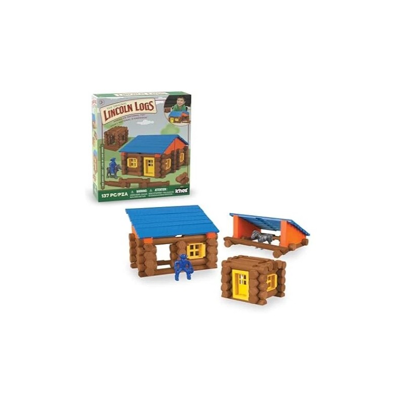 Lincoln Logs 00857 Oak Creek Lodge 137 Pieces
