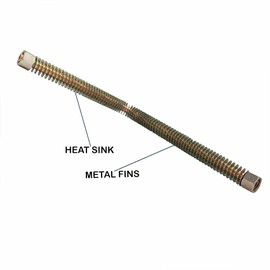 Interstate Pneumatics CPE7034 16 Inch Discharge Tube compatible with most Brand Air Compressors