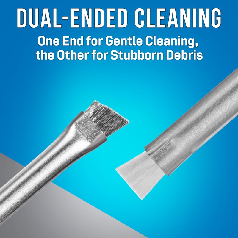 Jonard Tools VGB-100 V-Groove Cleaning Brush, Metal & Nylon