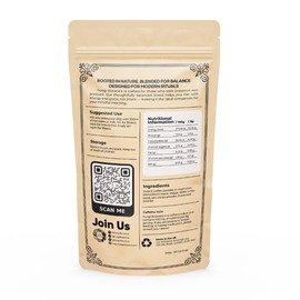 Fungi Botanica Gourmet Arabica & Mushroom Coffee Blend | Smooth Instant Coffee with Lion’s Mane, Chaga, Reishi, Cordyceps, Maca Root & Cacao | 240g | 30 Servings