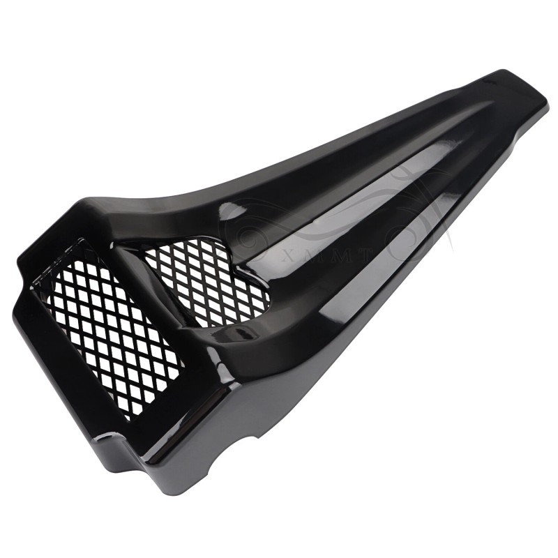 Unbranded Gloss Black Chin Spoiler Scoop For Harley Electra Street