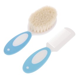 Hohopeti 2pcs Boy Girl Wool Hair Brush Gentle Massaging Bath Brush for Boy Girl Grooming Comfortable Ergonomic Handle Promotes Relaxation and Scalp Health for Boy Girl