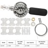 All Metal Fishing Reel 2+1 Bearings High Speed Fishing Raft