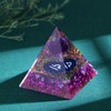 XIANNVXI Libra Pyramid Amethyst Stone Crystals Gemstones Large Pyramids Zodiac