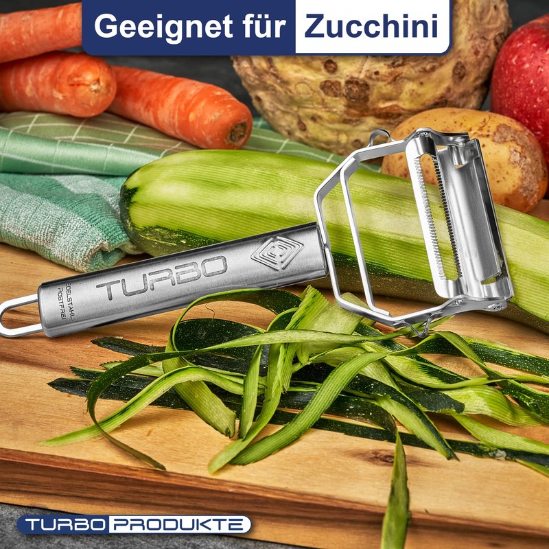 TURBO PRODUKTE BI-TURBO Double Head Peeler - Peeler & Julienne