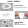 COOYA Cable Management Sleeve Cord Organizer Concealer for TV/Computer/Office, 60
