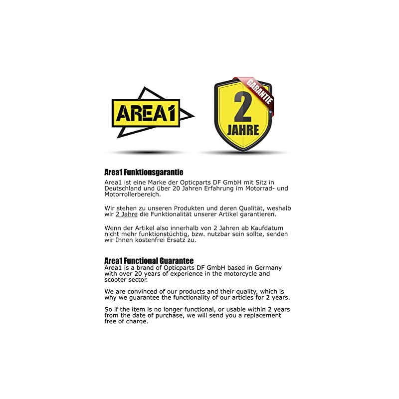 Area1 Scooter Spark Plug Type CR9EK (Protected) Iridium 10.0 mm