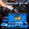 KOOPOOL 10-Piece Heavy Duty CV Axle Puller Tool Set: Slide