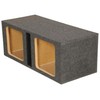 Square Solobaric Dual 12" Ported L3 L5 L7 Subwoofer Box