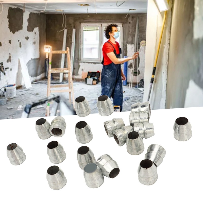 20Pcs Safety Round Axe Handle Wedges Steel Hammer Splitting Axe